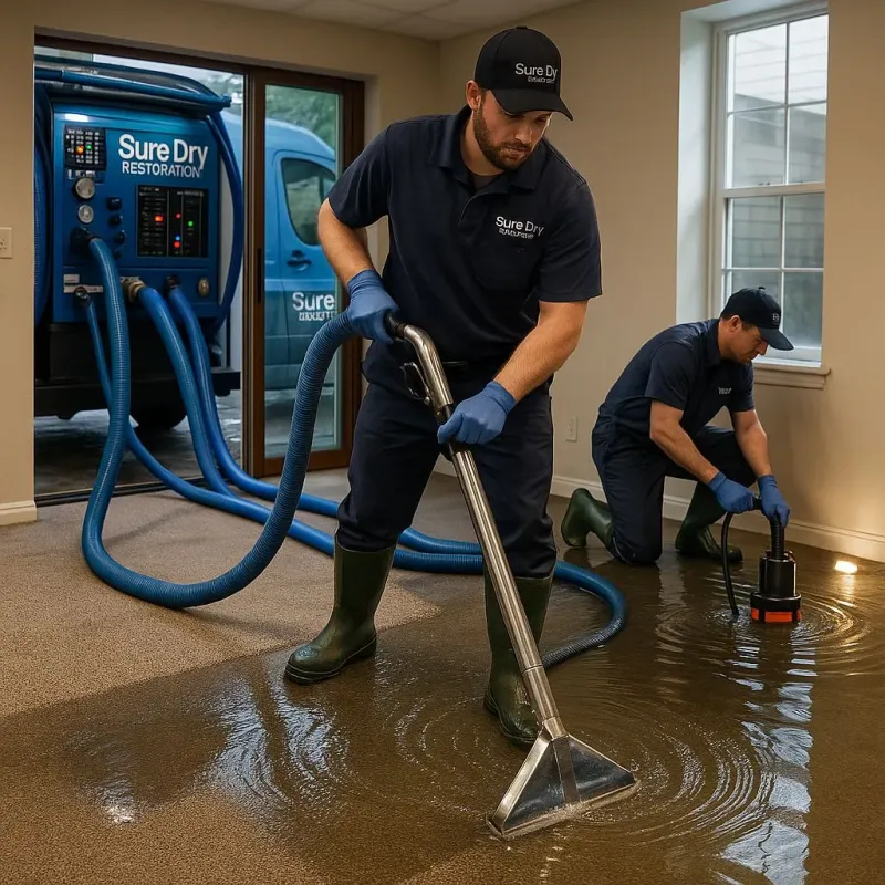 Water Extraction and Removal process in Oak Grove, MN